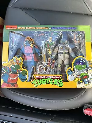 NECA TMNT Samurai Michelangelo Space Adventure Donatello Ninja Turtles Haulathon • $89.95