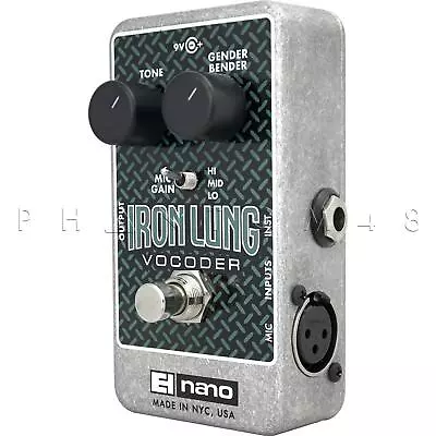 Electro-Harmonix - Iron Lung - Vocoder Guitar/Live Vocal Effects Pedal - Bran... • $162.40