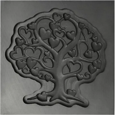 Small - Tree Of Love 3D Graphite Ingot Mold For Precious Metal Casting • $39.45