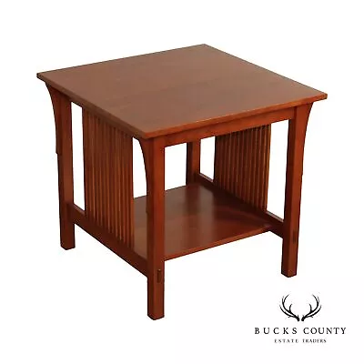 $1095 • Buy Stickley Mission Collection Cherry Lamp Table