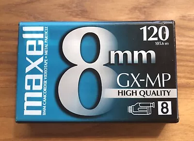 Maxell 8mm Gx-mp High Quality 120 Camcorder Video Cassette Tapes - 281013. CRB1 • $5.50