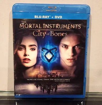 The Mortal Instruments City Of Bones Blu-ray & Dvd Starring Lily Collins & Jamie • $6.99