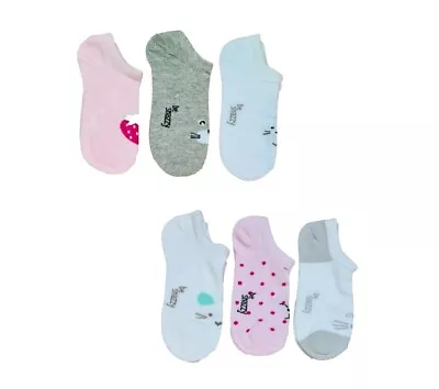 £3.55 • Buy Baby Toddler Children Girls Summer Short Cotton Trainer Ankle Socks 3 Pairs 