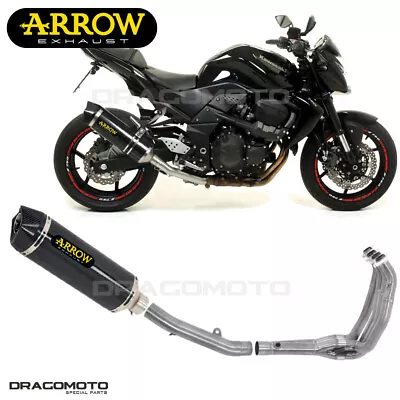 KAWASAKI Z 750 R 2011-2014 Full Exhaust ARROW RACE-TECH Carbon CC • $1289.60