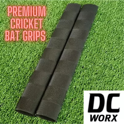 DC WORX - Chevron Cricket Bat Grip - Black - Premium Quality  - AU Stock • $8.25