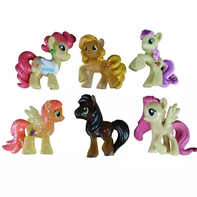 Hasbro My Little Pony Blind Bag Mini Figures Lot Of 6 Cherry Fizzy Big Wig MLP • $11.28