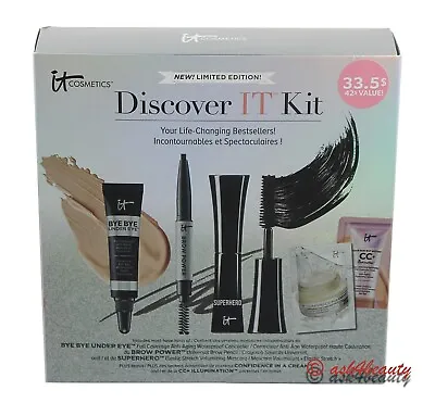 It Cosmetics Discover It Kit 5 Pcs Sample Set Limited Edition New In Box • $20.99