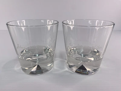 $26.99 • Buy 2 X Johnnie Walker Glasses  Our Blend Cannot Be Beat  - VGC - Fast Postage !!