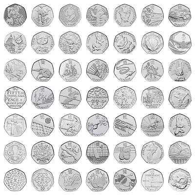 £50 • Buy 50p Coins Fifty Pence KEW GARDENS OLYMPICS BEATRIX POTTER Choose Your Coin