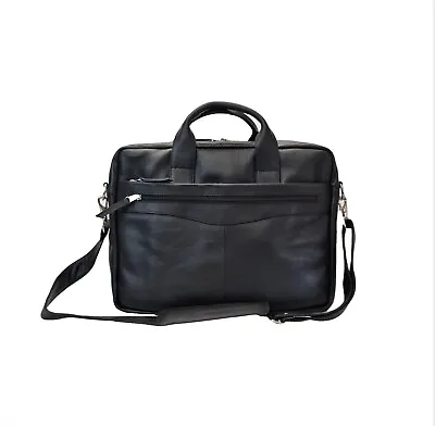 Men's Laptop Bag Briefcase Messenger Office Work Shoulder Cabin Hand Luggage • £69.99