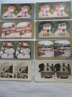 Antique Pictures Set Of 8for Stereo Viewer Great For Picture Content • $15