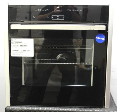 £499 • Buy Graded B17CR32N1B NEFF CircoTherm Stainless Steel Single Oven 13A  289446