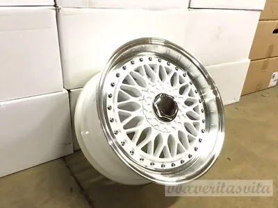 15  Rs Style Wheels Rims White Fits Mitsubishi 93-98 Galant 02-07 Lancer • $480