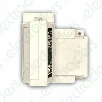 £24.20 • Buy Henley 54138-12 House Service Cut Out Series 7 SP&N 100 Amp (Less Fuse)