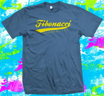 Fibonacci Mathematics Geek - T Shirt -  8 Colour Options - Extra Small To 5XL • £10.99