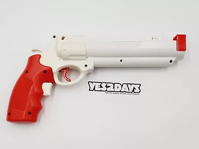 Nintendo Wii Revolver Colt Gun Controller GunCon Wild West Pistol Red VGC • $19