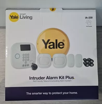 Yale Intruder Alarm Kit Plus IA-230 Smart Living Pet Friendly  • £150