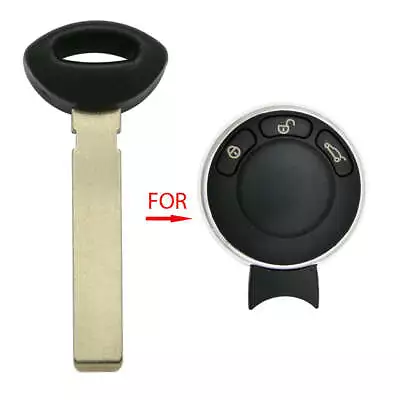 New Smart Remote Key Uncut Blade Emergency Insert Replacement For Mini Cooper • $8.96