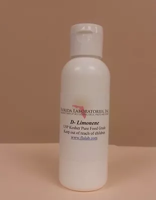 $14.99 • Buy D-Limonene 100% FOOD GRADE Citrus Solvent 8 Oz Dlimonene Orange Oil  FREE SHIP!