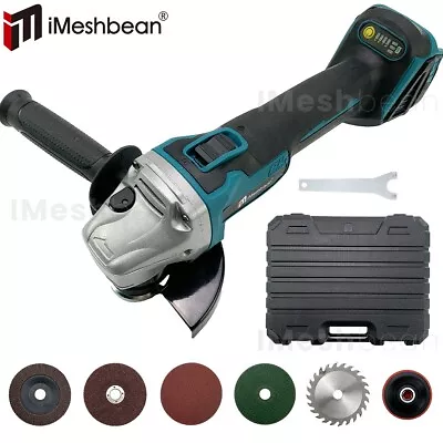 Electric Brushless Cordless 125mm Cut-Off Angle Grinder For 18V Makita Battery • $45.89