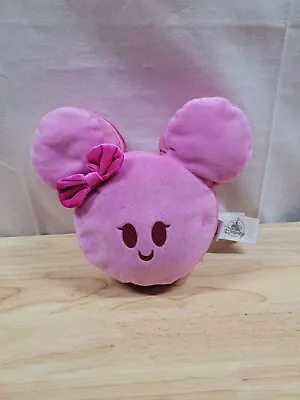 Disney Parks Plush Minnie Mouse Pillow Pink Macaroon Stuffed Doll Snacks • $7.43