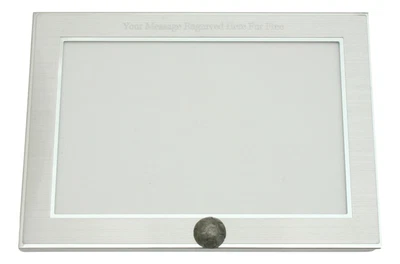 £19.99 • Buy Football Metal Photo Frame 6 X 4 FREE ENGRAVING Landscape Or Portrait BM136