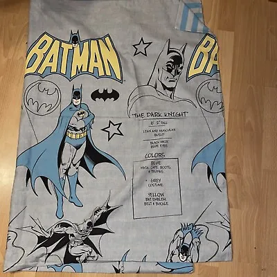 £9 • Buy Batman DC Comic Original Single Duvet Cover + P/c 50% Cotton 50% Polyester