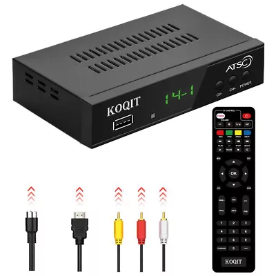 HDMI OTA Free Tv Cable Box Atsc Tuner HD Digital Converter Box Recorder Receiver • $29.99