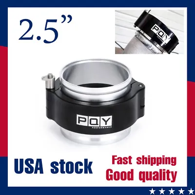 2.5'' 63mm Alu Quick Release HD V-Band Clamp Kit For Intake Intercooler Pipe • $25.90