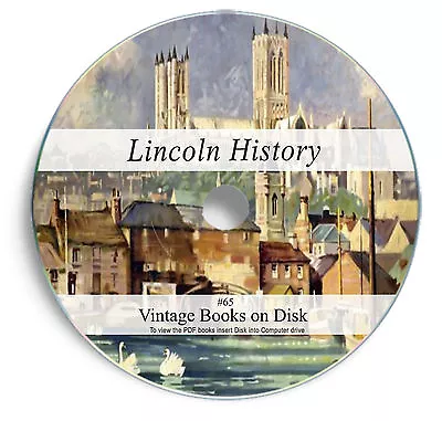 115 Rare Lincoln History Books On DVD Lincolnshire Genealogy Parish Registers 65 • £4.65