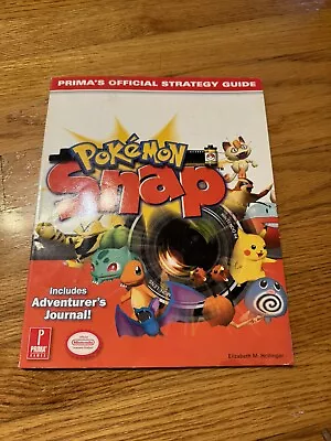 Pokemon Snap Prima’s Official Strategy Guide (Nintendo 64 N64) No Inserts • $18