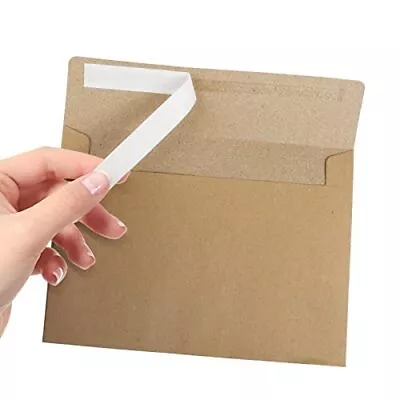 50 Pcs Kraft Envelopes 4x6 Inch A4 Size Invitation Envelopes For Wedding • $9.99