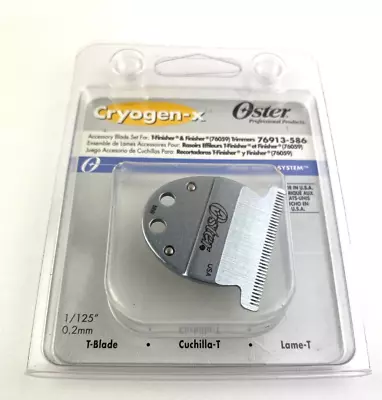 Oster Model 59 T-Finisher Trimmer T-Blade Cryogen-X Trimmer Blade #76913-586 • $21.25