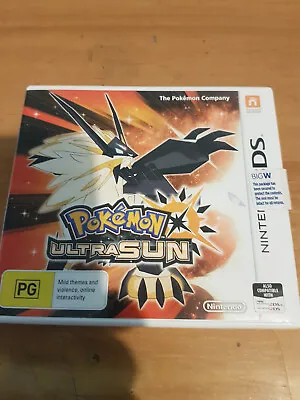 $124.99 • Buy Pokemon Ultra Sun 3ds Game Pal Aus ,free Postage