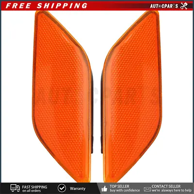 Left & Right LED Bumper Side Marker Light For Mercedes Benz E350 E550 2010-2013 • $15.55