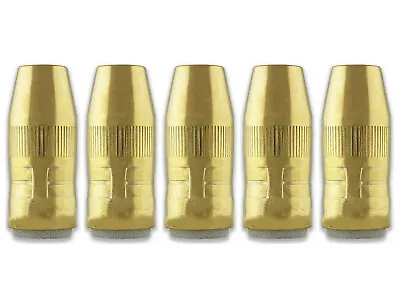 5-PK NS-1218B Nozzle Centerfire Slim 1/2  1/8  Recess Brass For Bernard G-Gun • $38.99