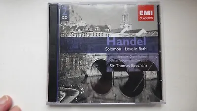 2 CD Thomas Beecham Händel Solomon Love In Bath • £5.08