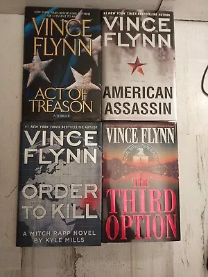 Vince Flynn - ACT OF TREASON AMERICAN ASSASSIN ORDER TO KILL THE THIRD OPTION  • $18.12