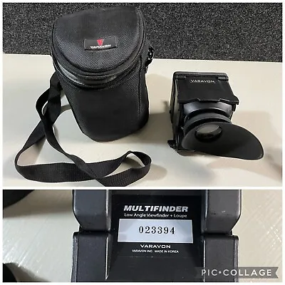 Varavon Magnified Hood Loupe Low Angle Viewfinder &Loupe For Canon 5DMKIII As Is • $59.95