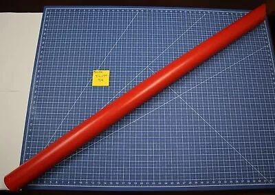 URETHANE/POLYURETHANE ROD #6082 3 1/4  X 54  90 A RED *FROM MANUFACTURER* • $431.39