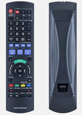 New N2QAYB000466 For Panasonic DVD VHS Recorder Remote Control DMR-EZ49 • £4.99