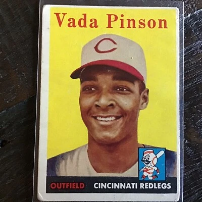 $13 • Buy 1958 Topps - #420 Vada Pinson (RC)