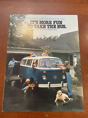 1978 Volkswagen VW Bus & Campmobile Showroom 12 Page Sales Brochure • $17.99