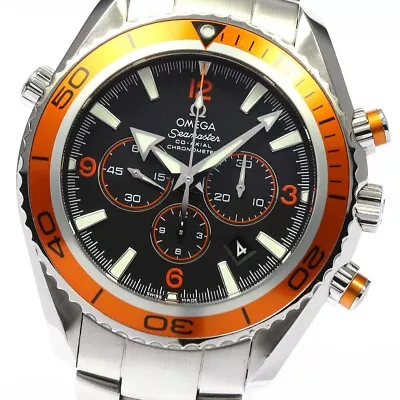 OMEGA Seamaster Planet Ocean 600M 2918.50.83 Black Stainless Steel Men's Watch • $3450