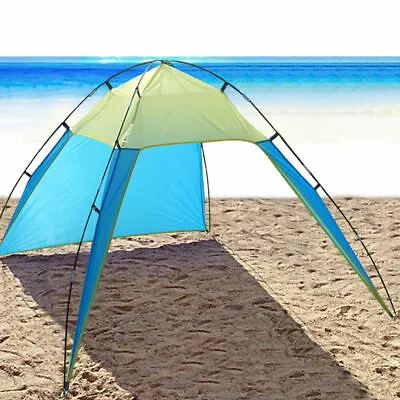 5-8 Person Pop Up Beach Tent Sun Shade Shelter Outdoor Camping Fishing Canopy • $19.34