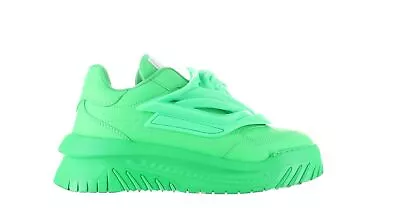 Versace Womens Green Fashion Sneaker EUR 41.5 (7611227) • $149.99