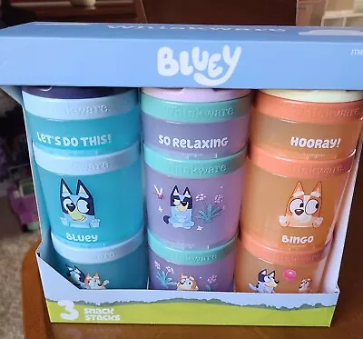 Bluey Whiskware Snack Containers 3 Pack  • $29.97