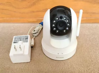 D-Link DCS-5020L Wireless N Day & Night Pan/Tilt Cloud Camera - White Tested • $35