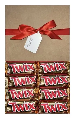 Personalised Gift Twix Bars Chocolate Hamper Box Easter Present • £9.99