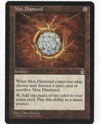 MOX DIAMOND Magic The Gathering MTG Stronghold B • $851.37
